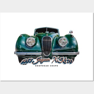 1953 Jaguar XK120 Drophead Coupe Posters and Art